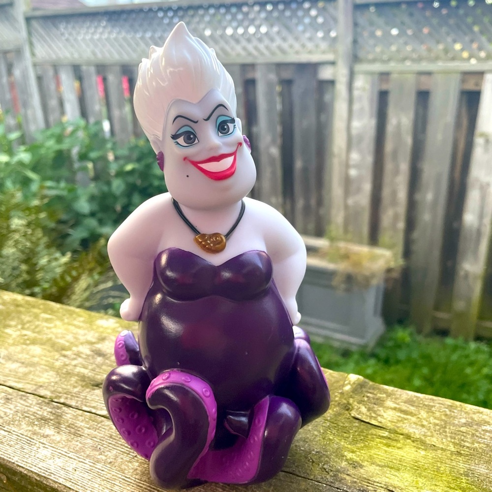 Disney The Little Mermaid Ursula Plastic Doll Villain Toy